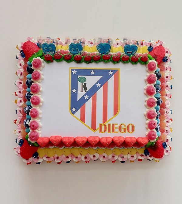 Tarta de golosinas - Equipo Fútbol - Imagen 8