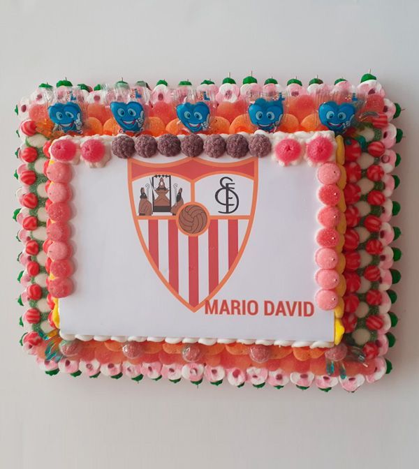 Tarta de golosinas - Equipo Fútbol - Imagen 7