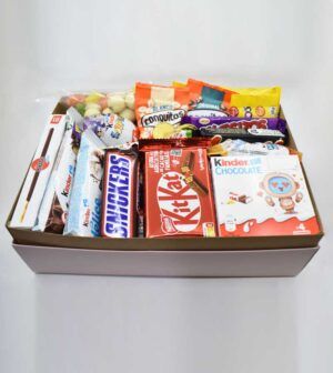 Caja de chocolates grande rosa