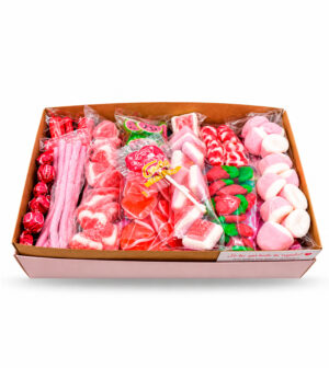 Caja de golosinas - rosa