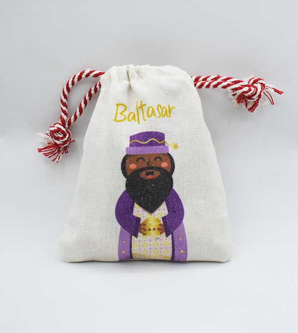 Mini saco de chocolates - Reyes Magos - Imagen 4