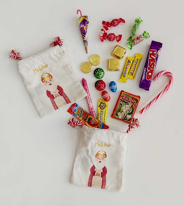 Mini saco de chocolates - Reyes Magos - Imagen 5