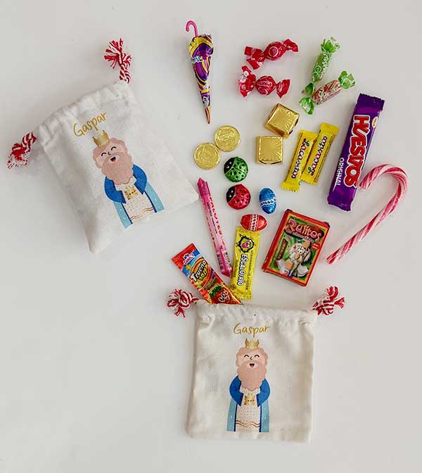 Mini saco de chocolates - Reyes Magos - Imagen 6