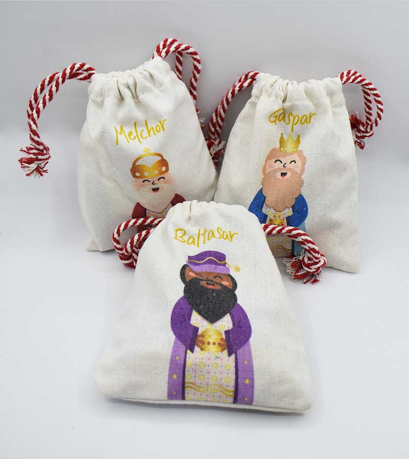 Mini saco de chocolates - Reyes Magos