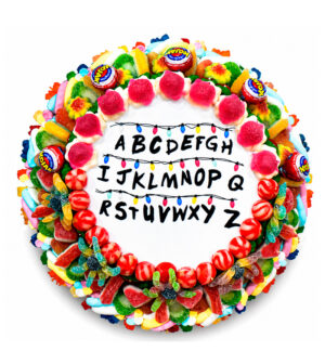 Tarta de golosinas Stranger Things – Edición Limitada