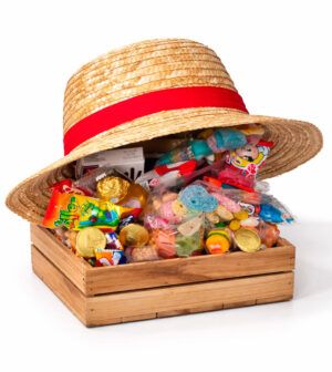 Caja Pirata One Piece con sombrero de Luffy – Edición Limitada