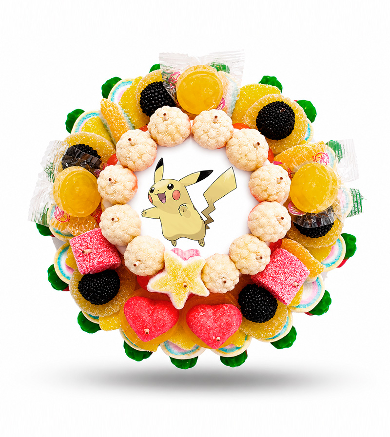 Mini Tarta de golosinas Pokémon Especial Amarillo: imagen 1