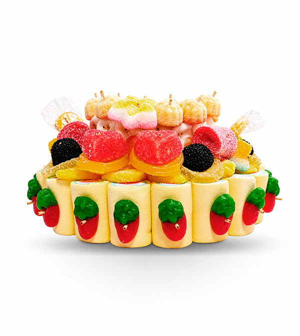 Mini Tarta de golosinas Pokémon Especial Amarillo