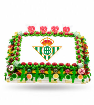 Tarta de golosinas - Equipo Fútbol