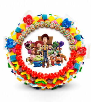 Tarta de golosinas Toy Story - Colección Disney