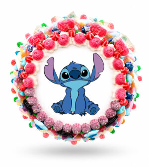 Tarta de golosinas Stitch - Colección Disney