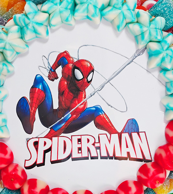 Tarta de golosinas Spider-Man- Colección Disney - Imagen 4