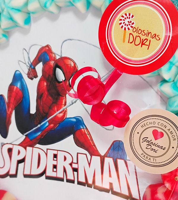Tarta de golosinas Spider-Man- Colección Disney - Imagen 7