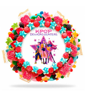 Tarta de Golosinas K-Pop Demon Hunters